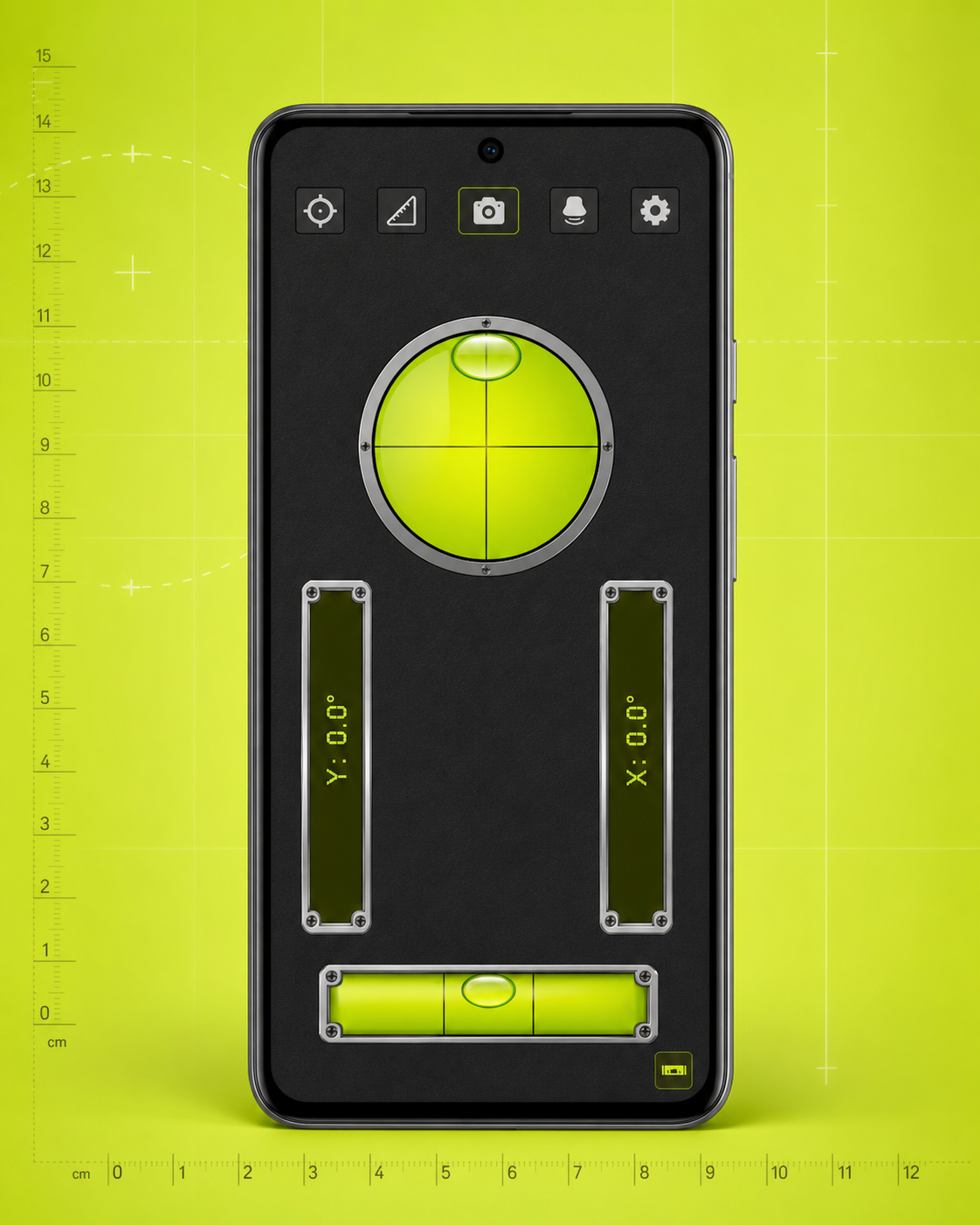 Find Level Android app interface